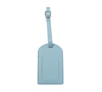 Airplane Suitcase Tag, PU Leather Luggage Tags, Suitcase Tag Handbag Label, Travel Bag Suitcase Labels for Holiday Travel Accessories(light blue)
