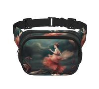 Airplane sunset Fanny Pack for Women Men Fashion Waist Pack Adjustable Belt Bag for Workout Running Travelling Casual Waist Bag, A Night Of Miracles And Magic, One Size