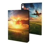 Airplane Taking Off From The Airport Tablet Case for iPad 10th Generation/9th Generation/8th Generation/7th Generation