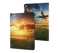 Airplane Taking Off From The Airport Tablet Case for iPad 10th Generation/9th Generation/8th Generation/7th Generation