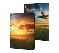 Airplane Taking Off From The Airport Tablet Case for iPad 10th Generation/9th Generation/8th Generation/7th Generation