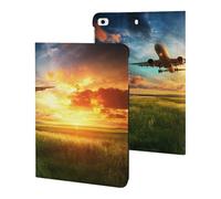 Airplane Taking Off From The Airport Tablet Case for iPad 10th Generation/9th Generation/8th Generation/7th Generation