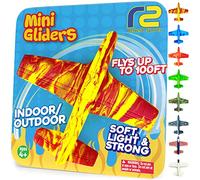 Airplane Toy Foam Glider Plane for Kids: Best Outdoor Toys for Boys & Girls All Ages. Easter Basket Stocking Stuffers Birthday Gift Ideas. Summer Yard Games Great Gifts for Age 4 5 6 7 8 9 Year Olds