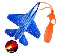 Airplane Toys, LED Foam Throwing Foam Plane, Flying Toy For Kids, Gifts For 3 Year 5 Boy, Birth Old Sport 6 4 Toys Outdoor 7