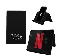 Airplane Travel Essentials for Flying Flex Flap Cell Phone Holder & Flexible Tablet Stand for Desk, Bed, Treadmill, Home & In-Flight Airplane Travel Accessories - Travel Must Haves Cool Gadgets (XL)