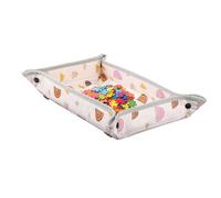 Airplane Tray Cover for - Waterproof with Pocket and Children's Cartoon Design, Tablet Protector for Travel by Plane - For Travelling Car Tables Dining Tables Games and Learning