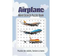 Airplane Word Search Puzzle Book: Word Searches with Easy to Read Print about Airplane, flight, sky, and more / 6x9 inches, 110 pages / 50+ puzzles... gift for vacation, holiday, and free time
