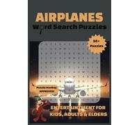 Airplane Word Search Puzzle Book: Word Searches with Easy-to-Read Print about Airplanes, Airports, Air Traffic and More | 6x9 inches, 110 pages | Over ... Holidays, Vacations, Leisure & Family Time