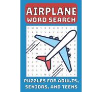 Airplane Word Search Puzzle Book: Word Searches with Easy to Read Print about Airplanes, Pilots, Aviation and More, 6x9 inches | Puzzles and Gift for Holidays, Vacations and Leisure Times