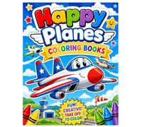 Airplanes Adventures - Coloring book