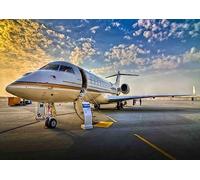 Airplanes at the Terminal - 1000 Piece Wooden Puzzle - Classic Creative Educational Stress Relief Toys for Adults