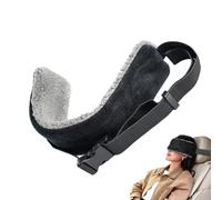 Airplanes & Cars Travel Pillow Alternative - Adjustable Head Support Strap for Ultimate Comfort During Sleep - Super Comfy Neck Support Band for Airplane & Car Journeys