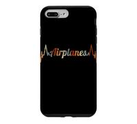 Airplanes Heartbeat Vintage ECG Cardiogram Retro Case for iPhone 7 Plus/8 Plus