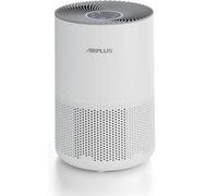 AIRPLUS Air Purifier for Home Bedroom, Covers Up to 1073 ft² by 25W High Torque Motor, 3-in-1 Washable Filter with HEPA Sleep Mode, Cleaner 99.9%, Auto Mode, Child Lock, White