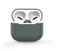 AirPods 3 Case Silicone Protective Case and Skin Case for AirPods 3 [Front LED Visible] [Wireless Charging] Compatible with AirPods 3 2021 (Without Carabiner, Dark Midnight Green)