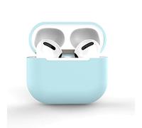 AirPods 3 Case Silicone Protective Case and Skin Case for AirPods 3 [Front LED Visible] [Wireless Charging] Compatible with AirPods 3 2021 (Without Carabiner, Azure Blue)