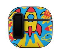 AirPods 4 Case Exploration Rocket Ear Bud Case with Hanging Rope Hole