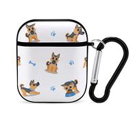 Airpods Case German Shepherd Dog Airpod Hard Case Cover Headphone Cases For Apple Airpods1 Airpods2