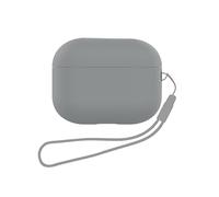 Airpods Pro 2 Case Soft Silicone Protective Case Cover Compatible with Apple AirPods Pro 2nd Generation Case 2022 Front LED Visible (Grey)