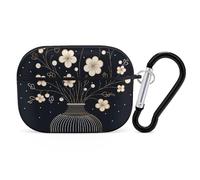AirPods Pro 2nd Generation Case, Decorative Container AirPods Pro 2 Case Cover Skin Protective Hard Case Cover Shockproof Portable iPod Pro Cases with Keychain for Girls Women Men