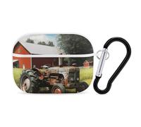 AirPods Pro Case Cover with Keychain Company Farm Tractor AirPods Pro 2nd Generation Protective Cover for Women/Men