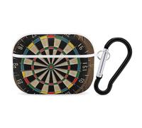 AirPods Pro Case Cover with Keychain Dart Board AirPods Pro 2nd Generation Protective Cover for Women/Men