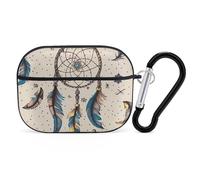AirPods Pro Case Cover with Keychain Dream Catcher and Moon AirPods Pro 2nd Generation Protective Cover for Women/Men