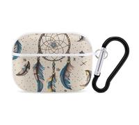 AirPods Pro Case Cover with Keychain Dream Catcher and Moon AirPods Pro 2nd Generation Protective Cover for Women/Men