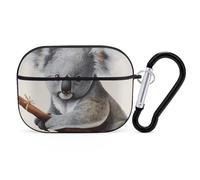 AirPods Pro Case Cover with Keychain Koala and Butterfly AirPods Pro 2nd Generation Protective Cover for Women/Men