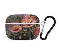 AirPods Pro Case Cover with Keychain Spring Flower AirPods Pro 2nd Generation Protective Cover for Women/Men