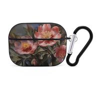 AirPods Pro Case Cover with Keychain Spring Flower AirPods Pro 2nd Generation Protective Cover for Women/Men