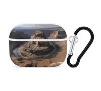 AirPods Pro Case Grand Canyon Arizona AirPods Pro 2/ProProtective Case Accessory with Keychain Shockproof Full Protective Cover Supports Wireless Charging