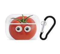 AirPods Pro & Pro 2 Case Cover I Love You from My Head Tomatoes Protective Case with Keychain Front LED Visible for Women Men