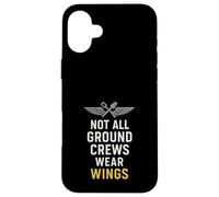 Airport Ground Crew Night Shift Ramp Operations Gift Case for iPhone 16 Plus
