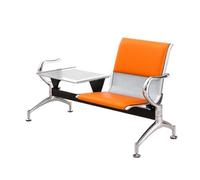 Airport Reception Chairs Single Waiting Room Chairs with Coffee Table and Armrests Office Guest Reception Bench Seating for Office Bank