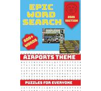 Airport Theme Word Search Puzzle Book: Word Searches with Easy to read Print about Airport Theme, Travel and more (6x9 inches, 103 pages), 50+ ... and Free times (Mylos World - Puzzles)