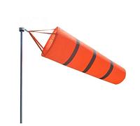 Airport Windsock Rip-Stop Outdoor Rainbow Wind Measurement Sock Bag with Reflective Belt