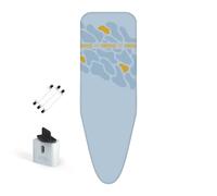 AIRPRO By Widex 6-Layer Ironing Board Cover for Steam Irons - Size XXL Universal Max 137 x 48 cm - No More Water Under the Ironing Board - Irons up to 50% Faster - Made in Europe