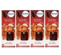 Airpure 2in1 Reed Diffusers Seasonal Collection (4 Pack) (4 x Let It Moo)