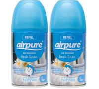 AIRPURE AIR Fresh AUTO Refill Linen (Pack of 2)