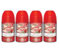 Airpure Air Freshener Refill Tins (4 x 250ml) Automatic Air Freshener Refills (Apple Cinnamon)