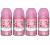 Airpure Air Freshener Refill Tins (4 x 250ml) Automatic Air Freshener Refills (True Romance)