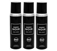 Airpure Designer Collection Body Spray Bundle (3 Pack) (Poppy Noir)