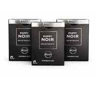 Airpure EDT Fragrance Perfume Bundle (3 x 20ml) Mini Handbag Size (3 x Poppy Noir)