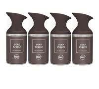 Airpure & Fresh (4 x 250ml) Air Freshener Spray - Deep Oud