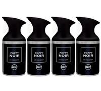 Airpure & Fresh (4 x 250ml) Air Freshener Spray (Poppy Noir)