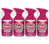 Airpure & Fresh (4 x 250ml) Air Freshener Spray (Sparkling Berry)
