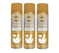 Airpure Fresh Foam Mighty Mousse Bathroom & Toilet Cleaner (3 x 500ml) (Oh My Goddess x3)