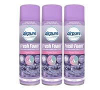 Airpure Fresh Foam Mighty Mousse Bathroom & Toilet Cleaner (3 x 500ml) (Purple Rain x3)