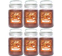 AIRPURE - Large Candle Scented, Gingerbread Fragrance - 120 Hour